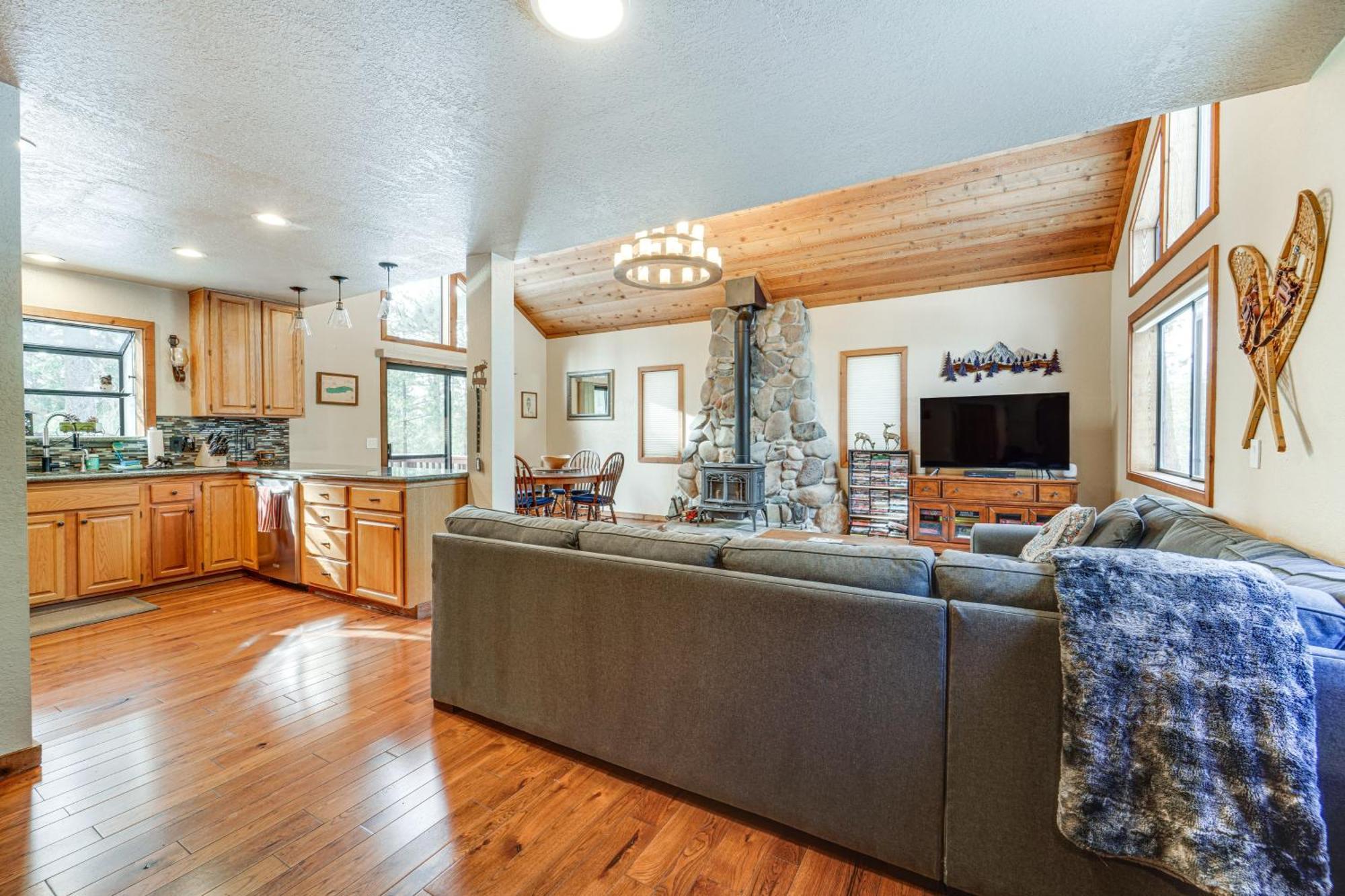 Family-Friendly Truckee Cabin In Tahoe Donner! Dış mekan fotoğraf